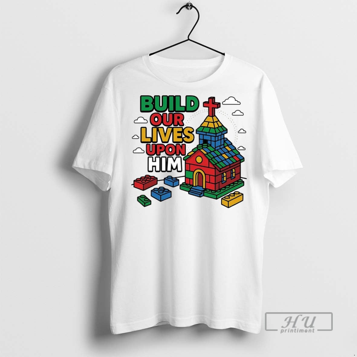 Officials Trending Build Our Lives Upon Him - Adult & Kids T-Shirts, Sweatshirts & Hoodies apparel design preview 1