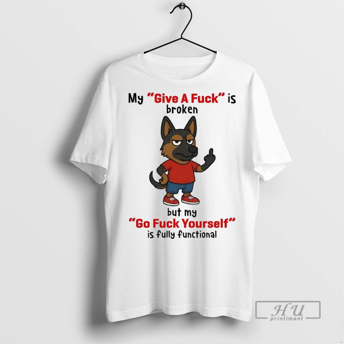 Officials Trending Dog My Give A Fuck Is Broken But - Adult & Kids T-Shirts, Sweatshirts & Hoodies apparel design preview 1