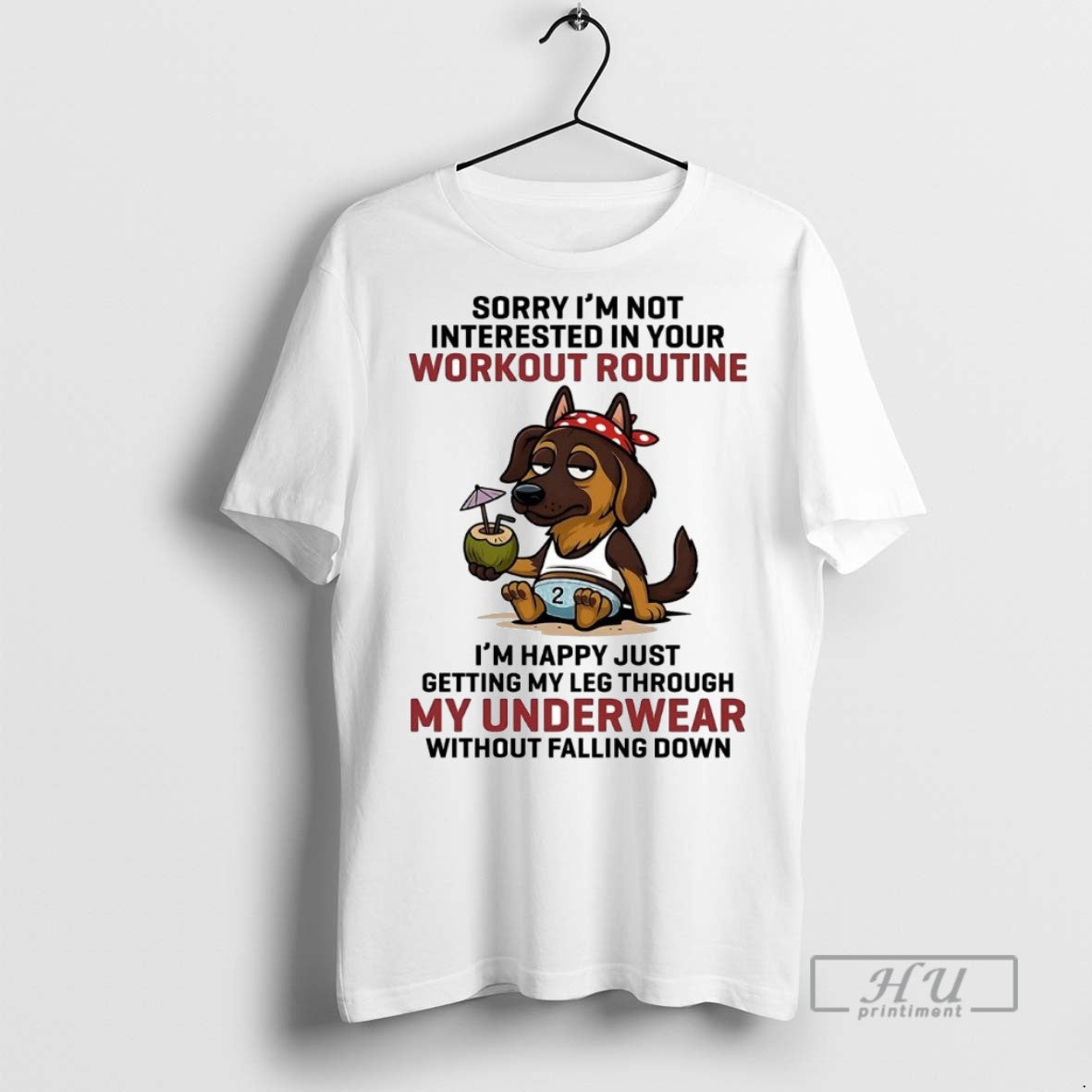 Officials Trending Dog Sorry Im Not Interested In - Adult & Kids T-Shirts, Sweatshirts & Hoodies apparel design preview 1