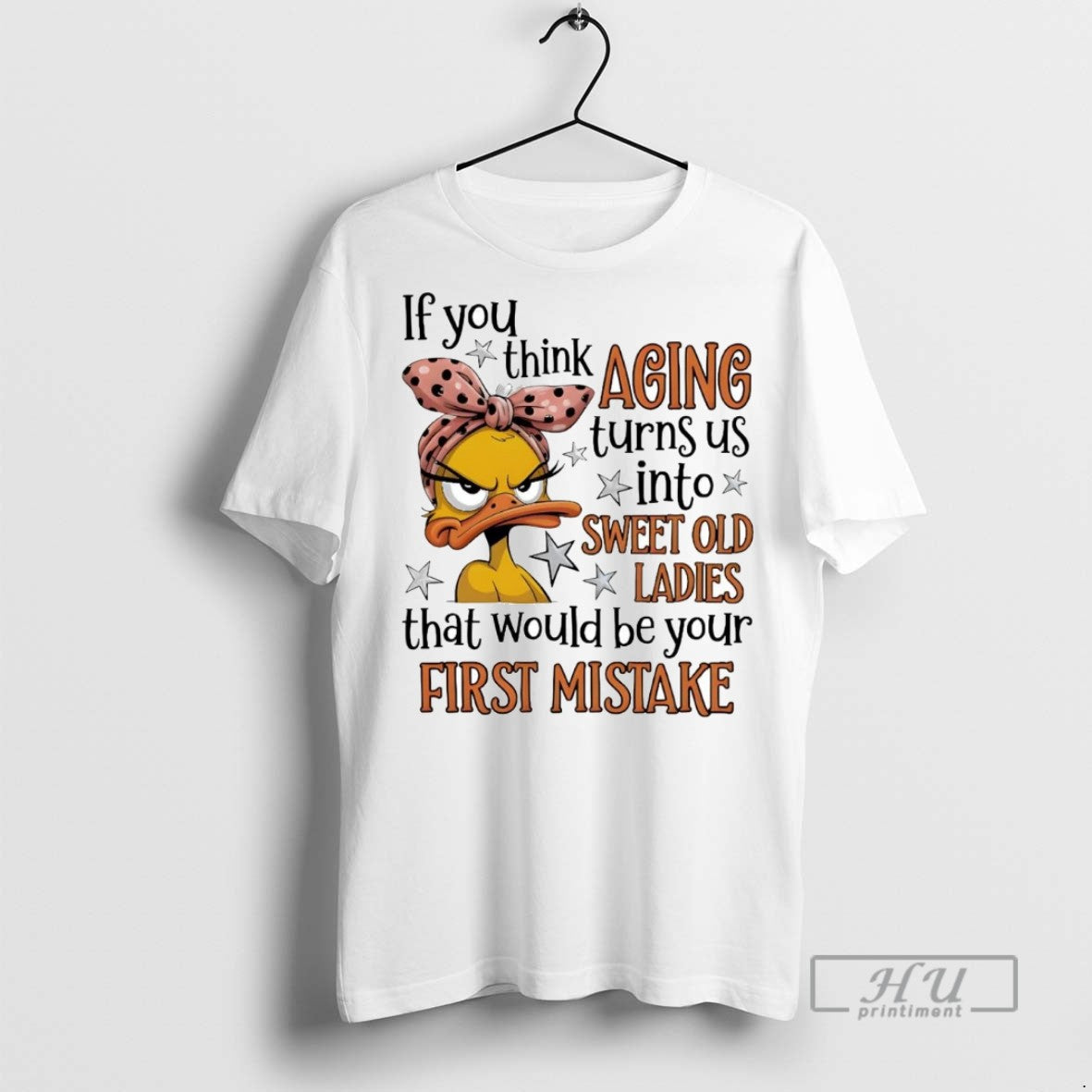 Officials Trending Duck If You Think Aging Turns Us - Adult & Kids T-Shirts, Sweatshirts & Hoodies apparel design preview 1