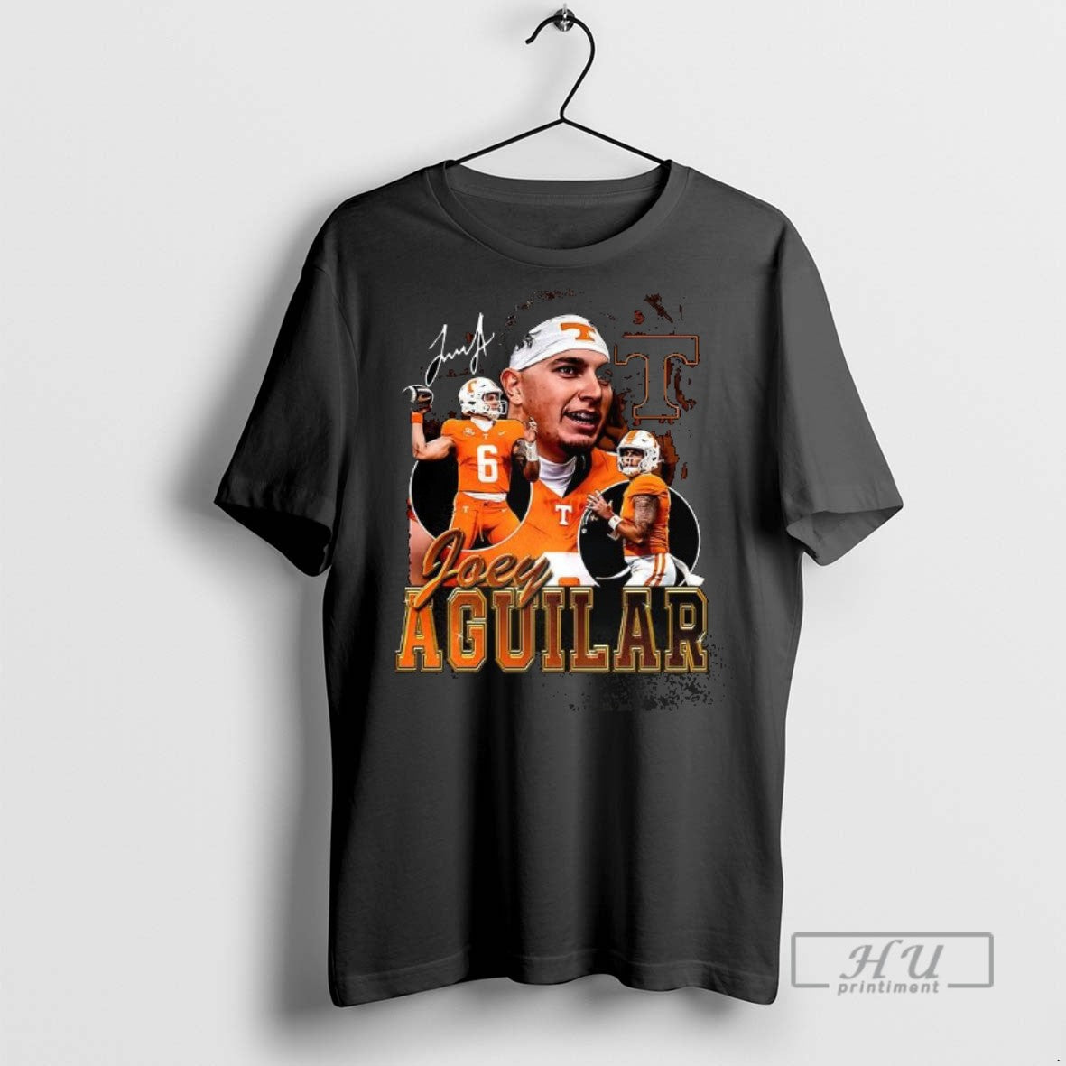 Officials Trending Joey Aguilar Tennessee Volunteers - Adult & Kids T-Shirts, Sweatshirts & Hoodies apparel design preview 1