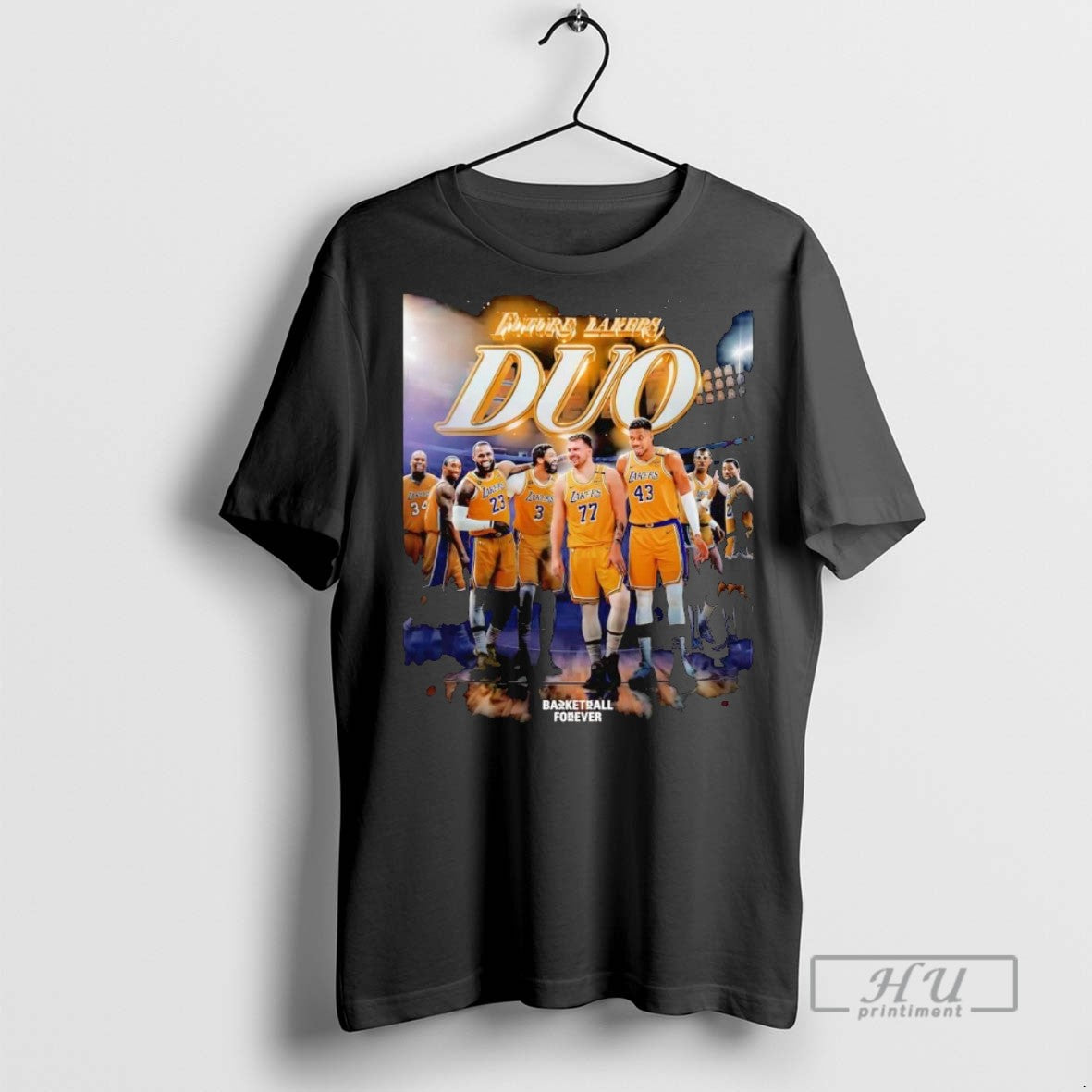 Officials Trending La Lakers Furture Duo Doncic And - Adult & Kids T-Shirts, Sweatshirts & Hoodies apparel design preview 1