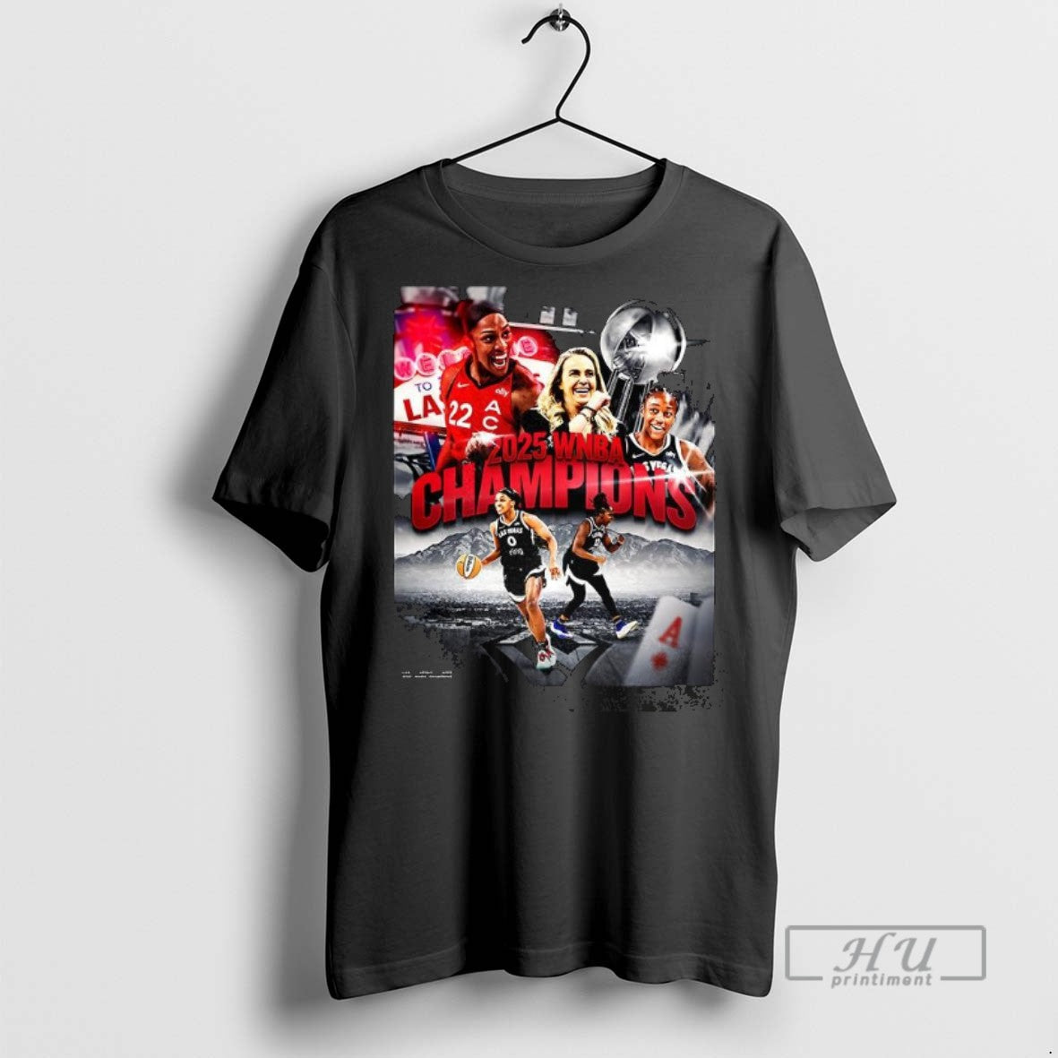 Officials Trending Las Vegas Aces Wnba Champions Back - Adult & Kids T-Shirts, Sweatshirts & Hoodies apparel design preview 1