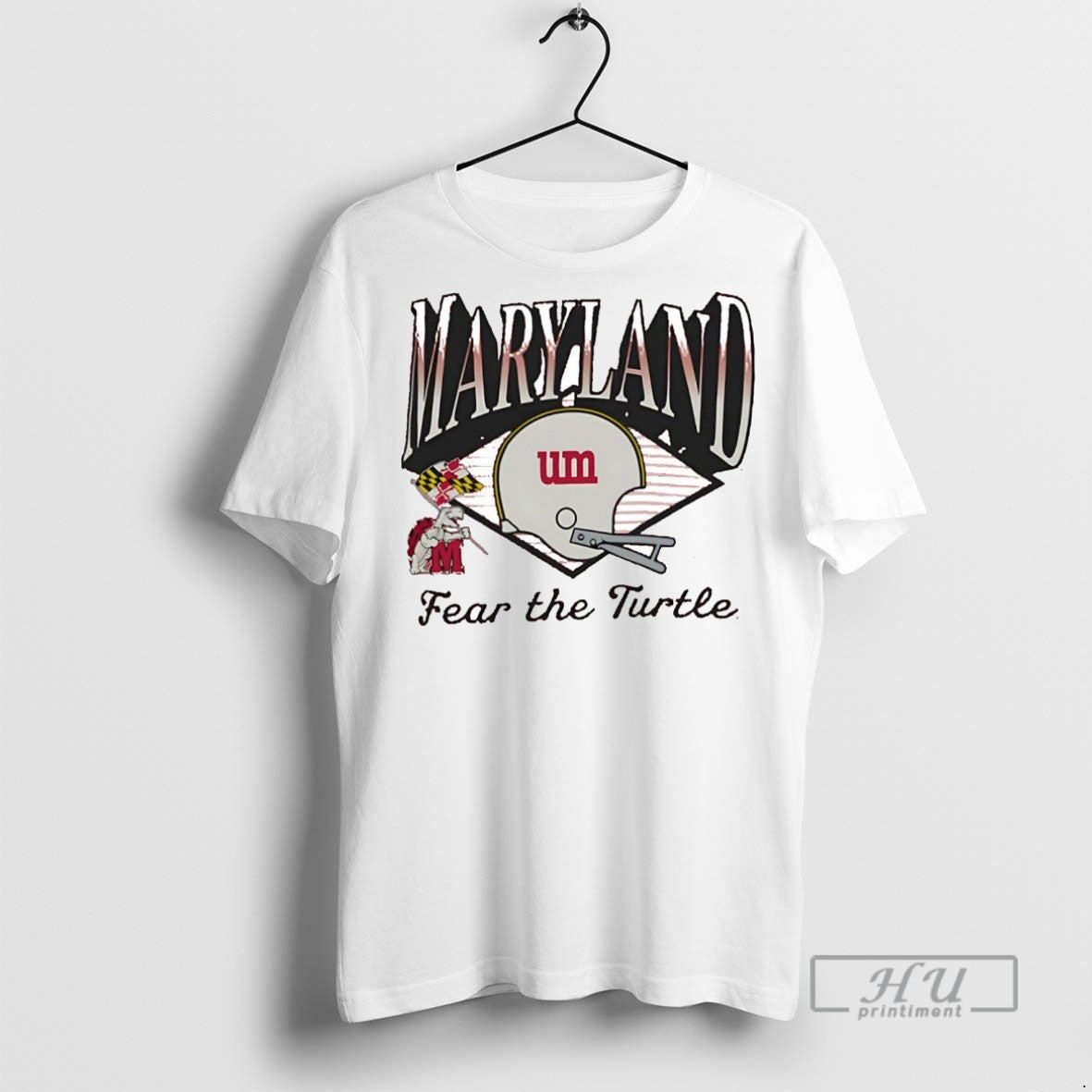 Officials Trending Maryland Terrapins Fear The Turtle - Adult & Kids T-Shirts, Sweatshirts & Hoodies apparel design preview 1