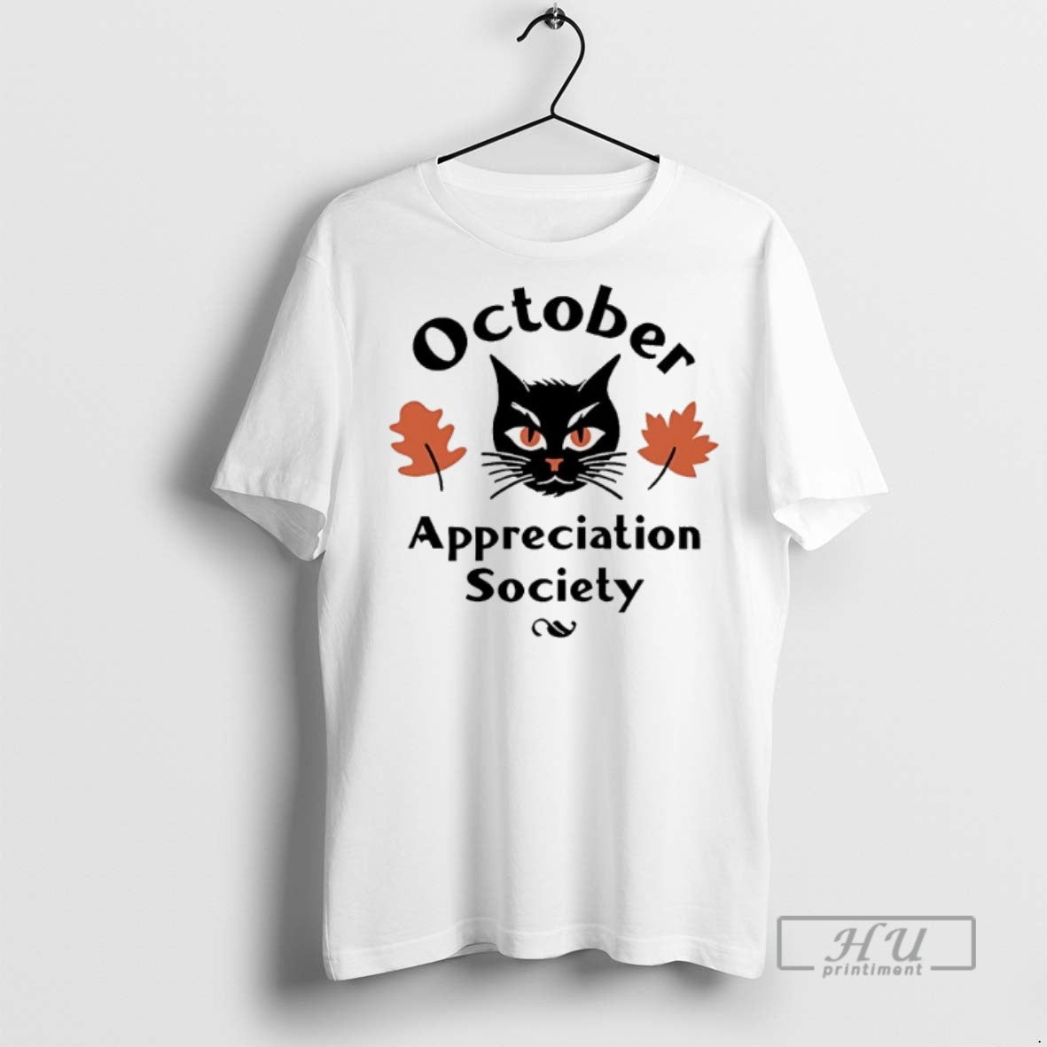 Officials Trending October Appreciation Society Black - Adult & Kids T-Shirts, Sweatshirts & Hoodies apparel design preview 1