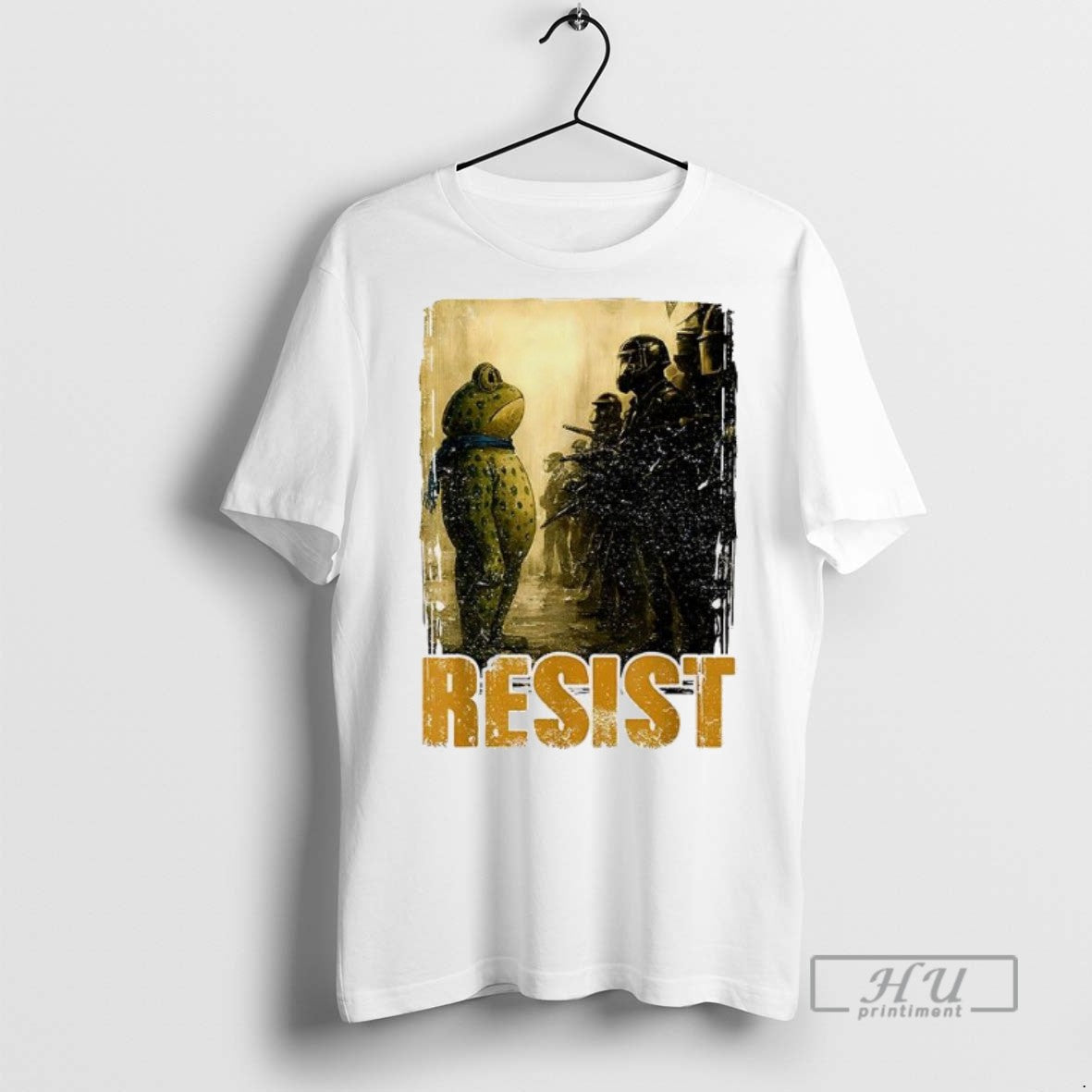Officials Trending Resist Portland Frog Protest - Adult & Kids T-Shirts, Sweatshirts & Hoodies apparel design preview 1