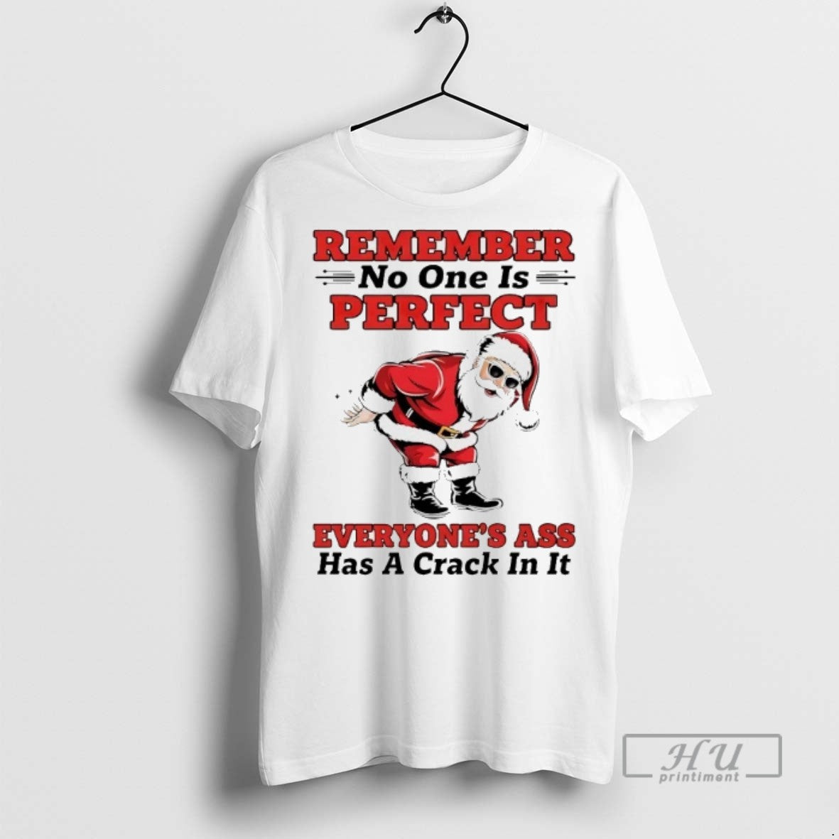 Officials Trending Santa Remember No One Is Perfect - Adult & Kids T-Shirts, Sweatshirts & Hoodies apparel design preview 1