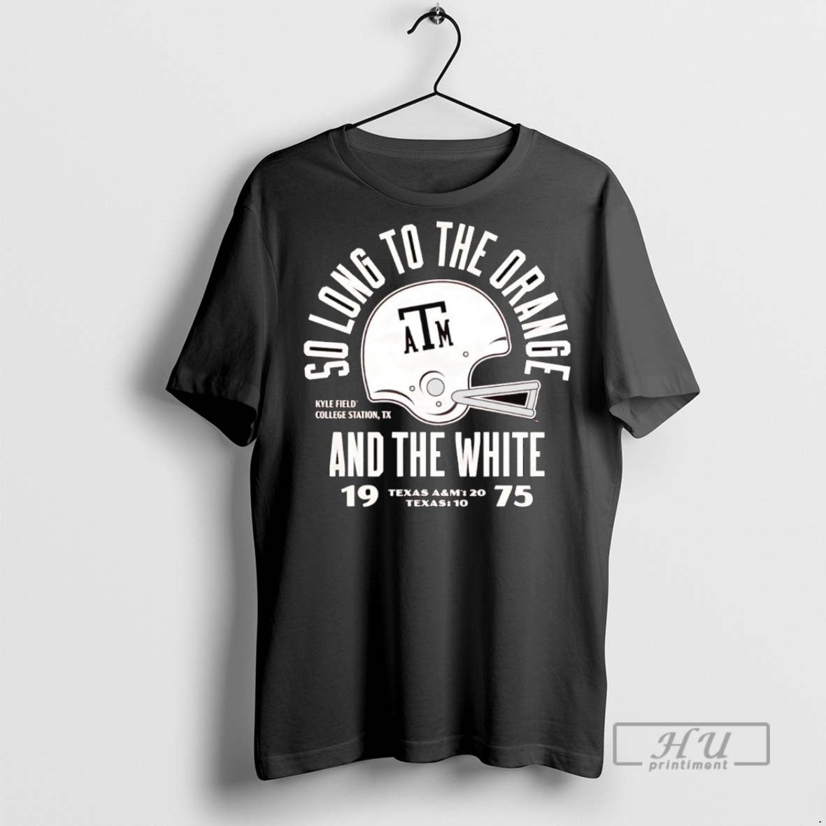 Officials Trending Texas Am Aggie 1975 So Long To The - Adult & Kids T-Shirts, Sweatshirts & Hoodies apparel design preview 1