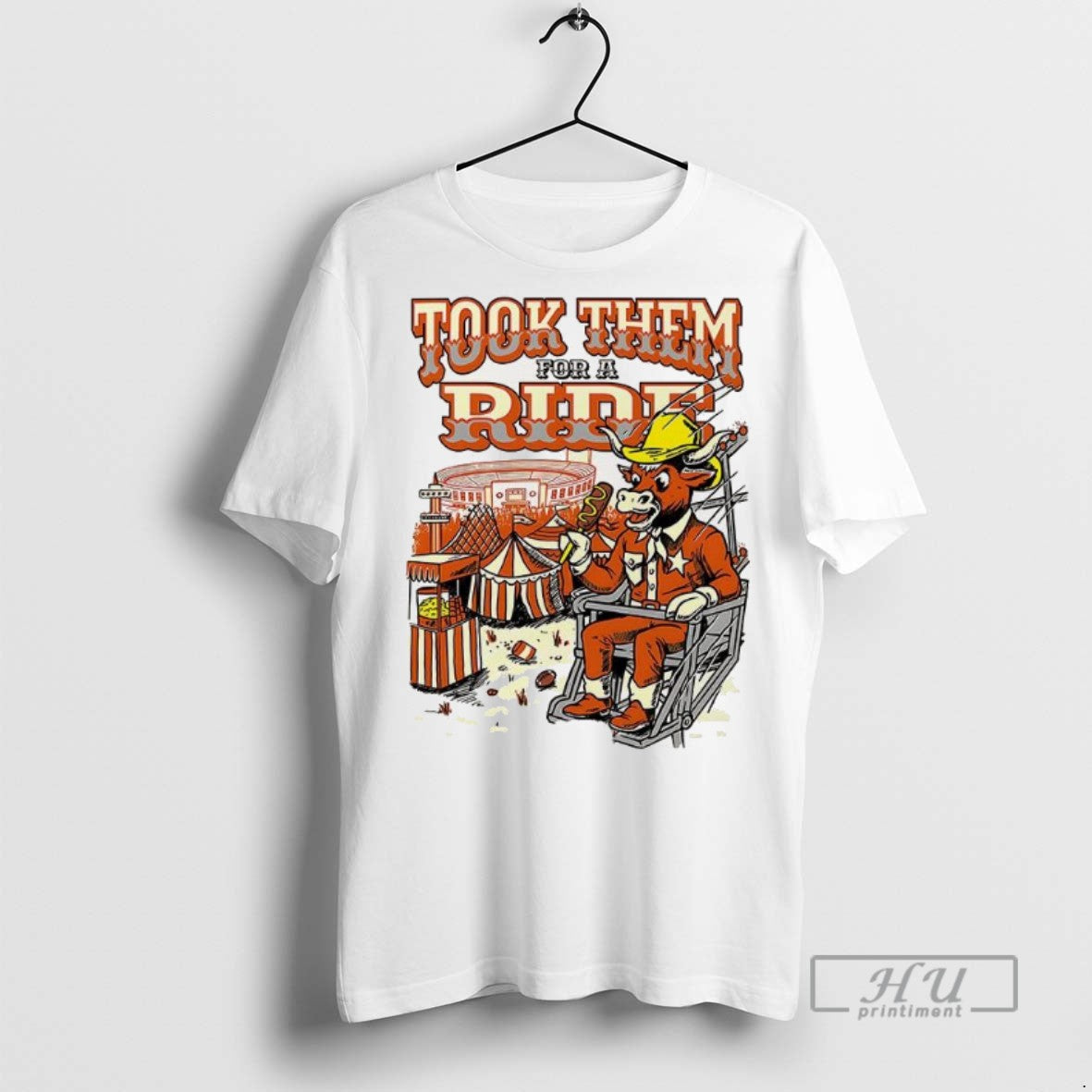 Officials Trending Texas Longhorns Took Them For A - Adult & Kids T-Shirts, Sweatshirts & Hoodies apparel design preview 1