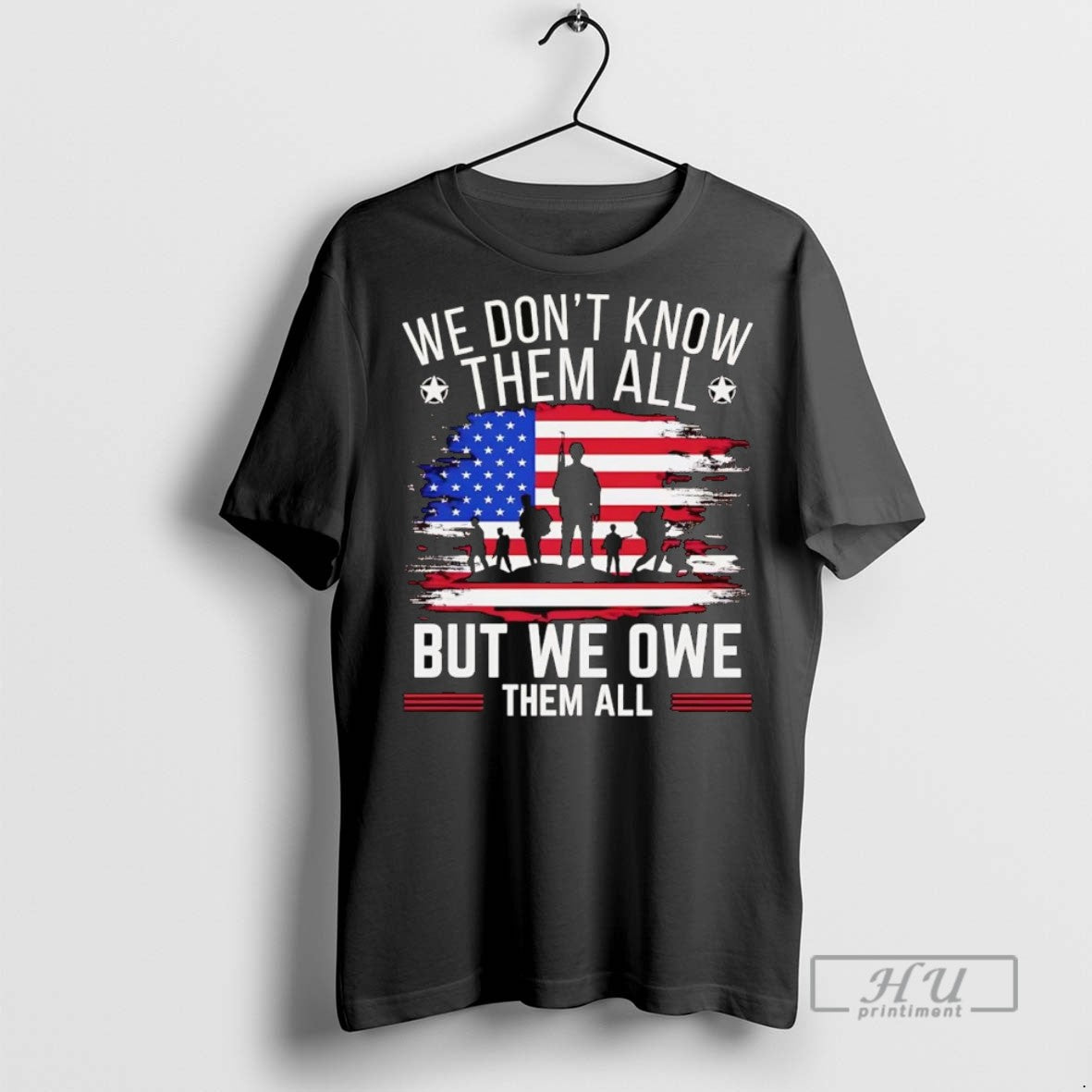 Officials Trending Veteran We Owe Them All But - Adult & Kids T-Shirts, Sweatshirts & Hoodies apparel design preview 1