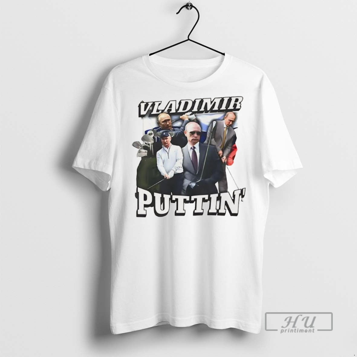 Officials Trending Vladimir Puttin Golf Graphic - Adult & Kids T-Shirts, Sweatshirts & Hoodies apparel design preview 1