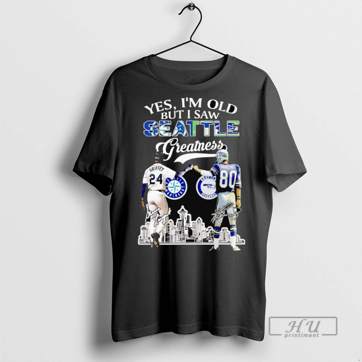 Officials Trending Yes Im Old But I Saw Seattle - Adult & Kids T-Shirts, Sweatshirts & Hoodies apparel design preview 1