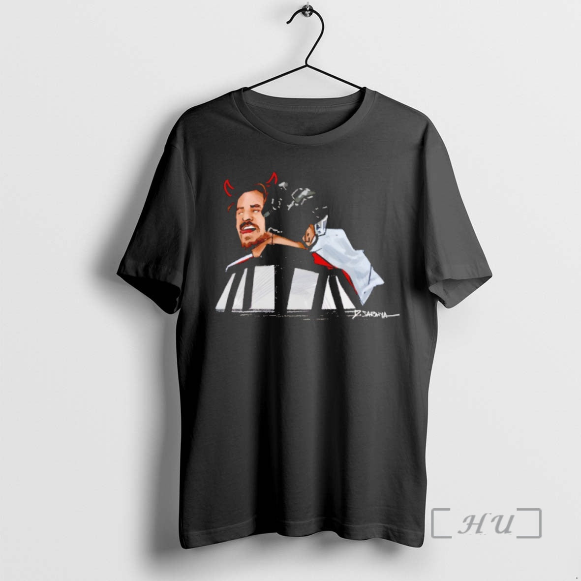 Officials Trevor Zegras Devil Philadelphia Flyers - Adult & Kids T-Shirts, Sweatshirts & Hoodies apparel design preview 1