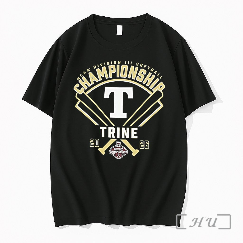 Officials Trine Softball 2026 Ncaa Division Iii - Adult & Kids T-Shirts, Sweatshirts & Hoodies apparel design preview 1