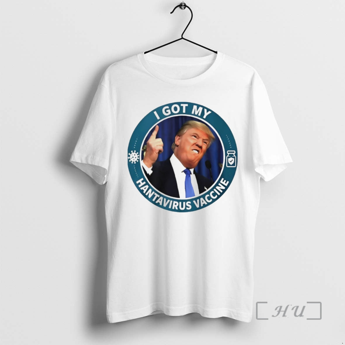 Officials Trump I Got My Hantavirus Vaccine - Adult & Kids T-Shirts, Sweatshirts & Hoodies apparel design preview 1