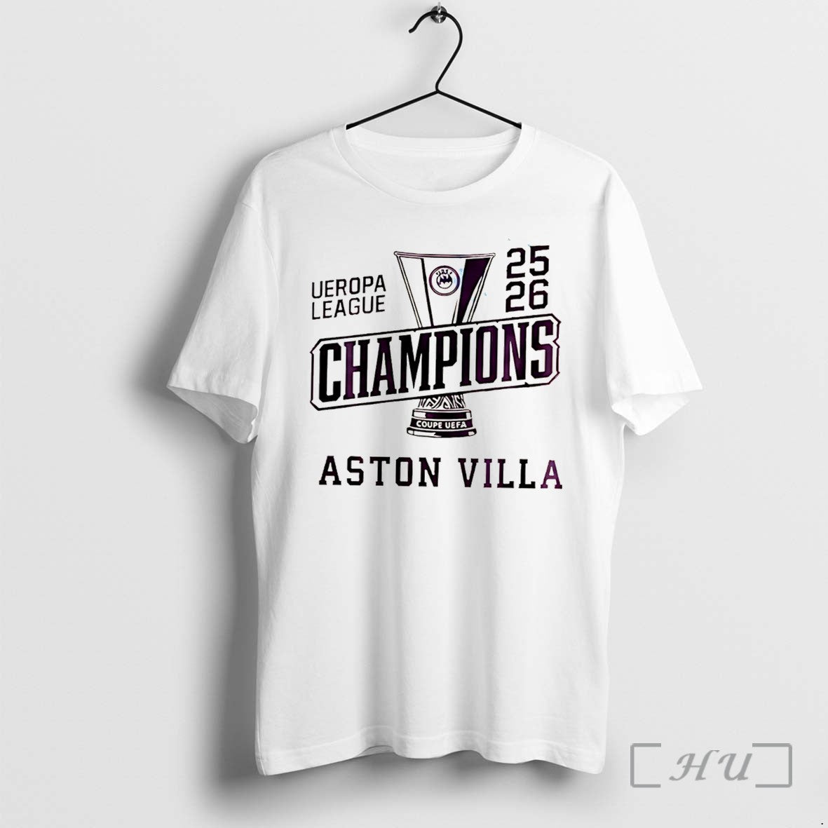Officials Uefa Europa League Champions 2026 Aston - Adult & Kids T-Shirts, Sweatshirts & Hoodies apparel design preview 1