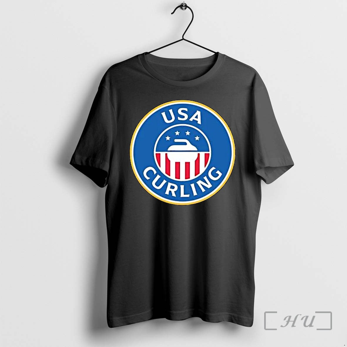 Officials Usa Curling Winter Olympics Premium Sweater - Adult & Kids T-Shirts, Sweatshirts & Hoodies apparel design preview 1