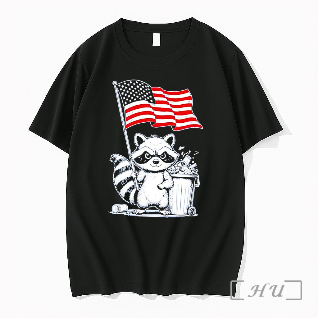 Officials Usa Trash Panda Americas 250th - Adult & Kids T-Shirts, Sweatshirts & Hoodies apparel design preview 1