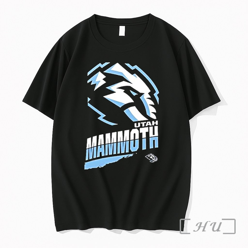 Officials Utah Mammoth Ice Logo Hockey - Adult & Kids T-Shirts, Sweatshirts & Hoodies apparel design preview 1