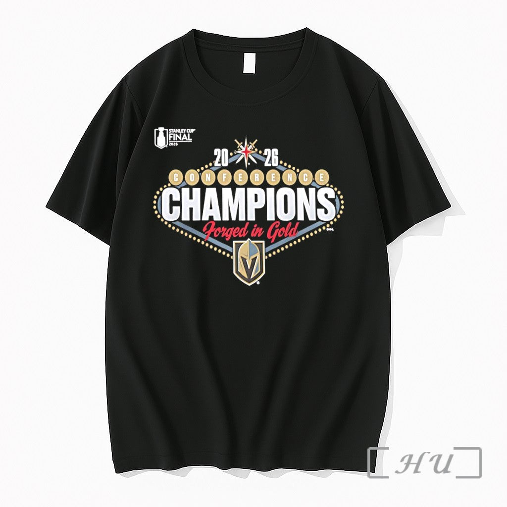 Officials Vegas Golden Knights 2026 Nhl Western - Adult & Kids T-Shirts, Sweatshirts & Hoodies apparel design preview 1