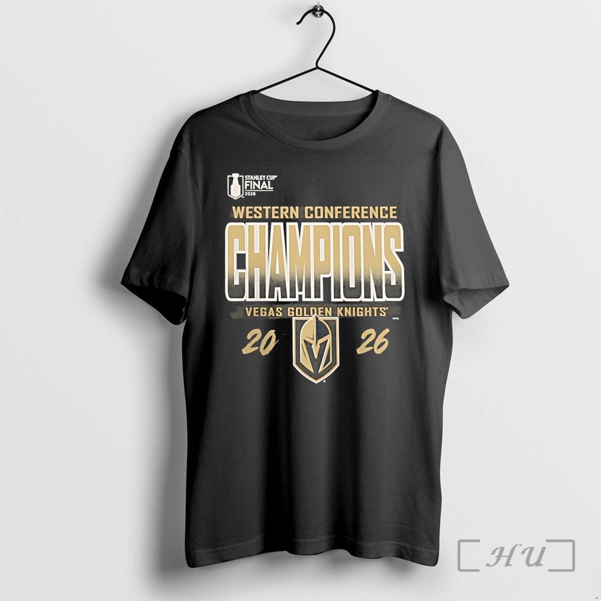 Officials Vegas Golden Knights 2026 Nhl Western - Adult & Kids T-Shirts, Sweatshirts & Hoodies apparel design preview 1
