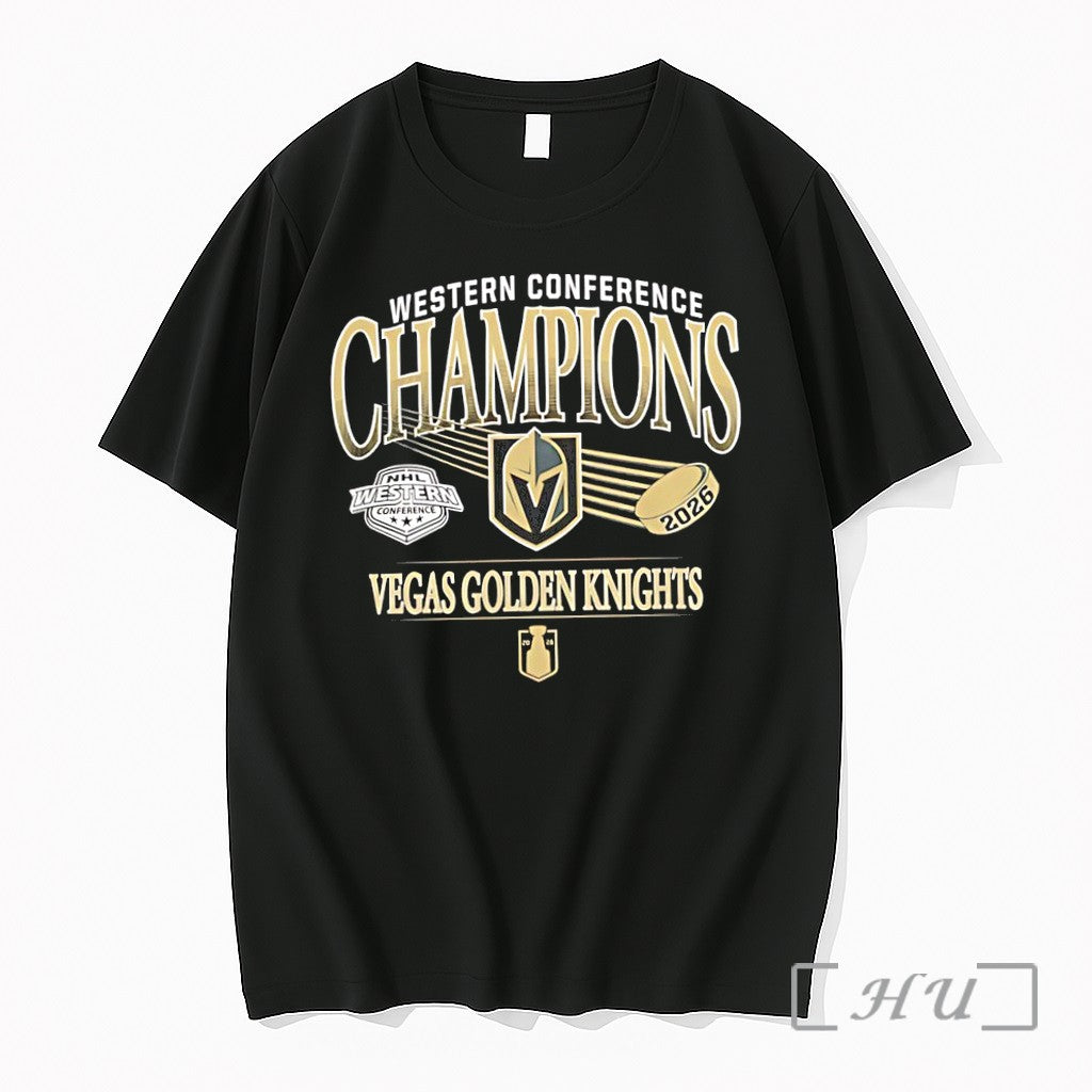 Officials Vegas Golden Knights 2026 Western - Adult & Kids T-Shirts, Sweatshirts & Hoodies apparel design preview 1