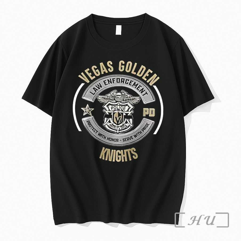 Officials Vegas Golden Knights Law Enforcement - Adult & Kids T-Shirts, Sweatshirts & Hoodies apparel design preview 1