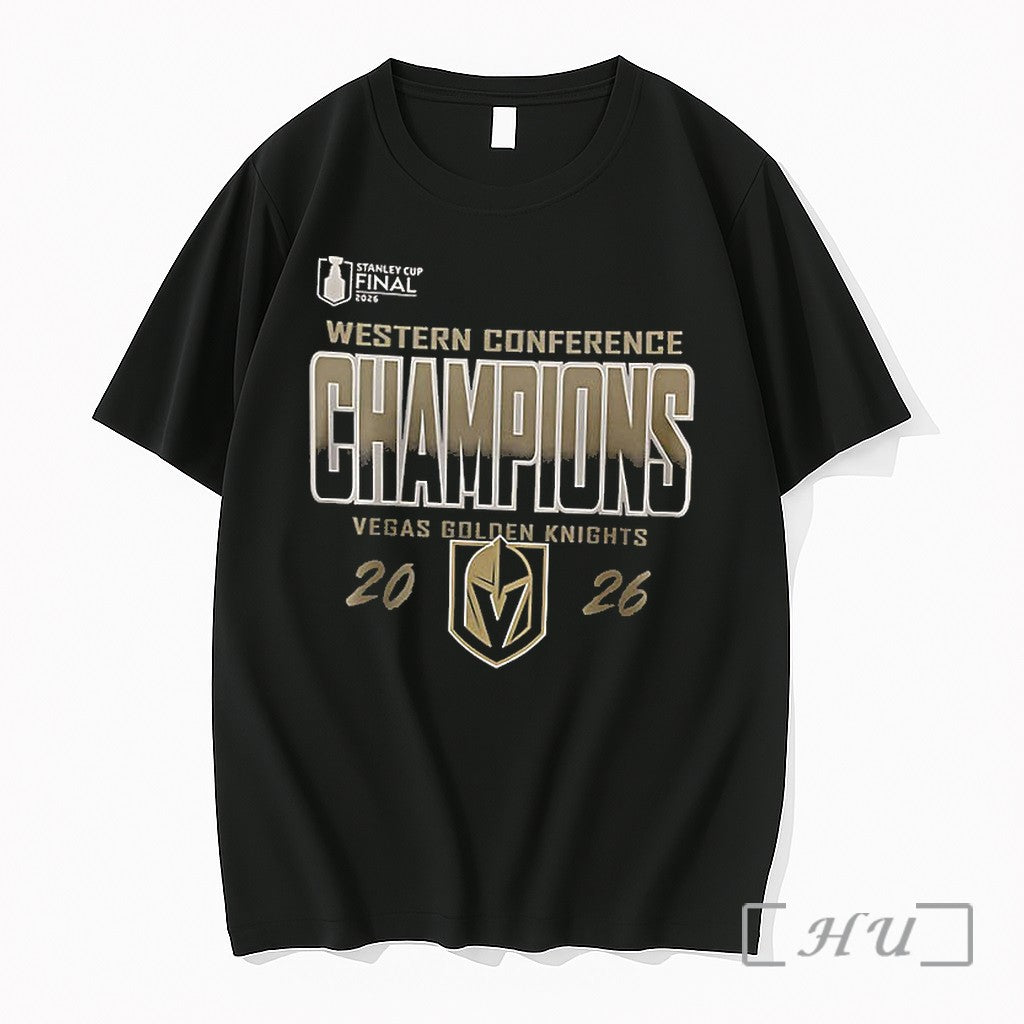 Officials Vegas Golden Knights Western Conference - Adult & Kids T-Shirts, Sweatshirts & Hoodies apparel design preview 1