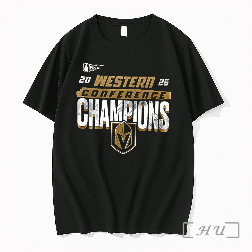 Officials Vegas Golden Knights Western Conference - Adult & Kids T-Shirts, Sweatshirts & Hoodies apparel design preview 1