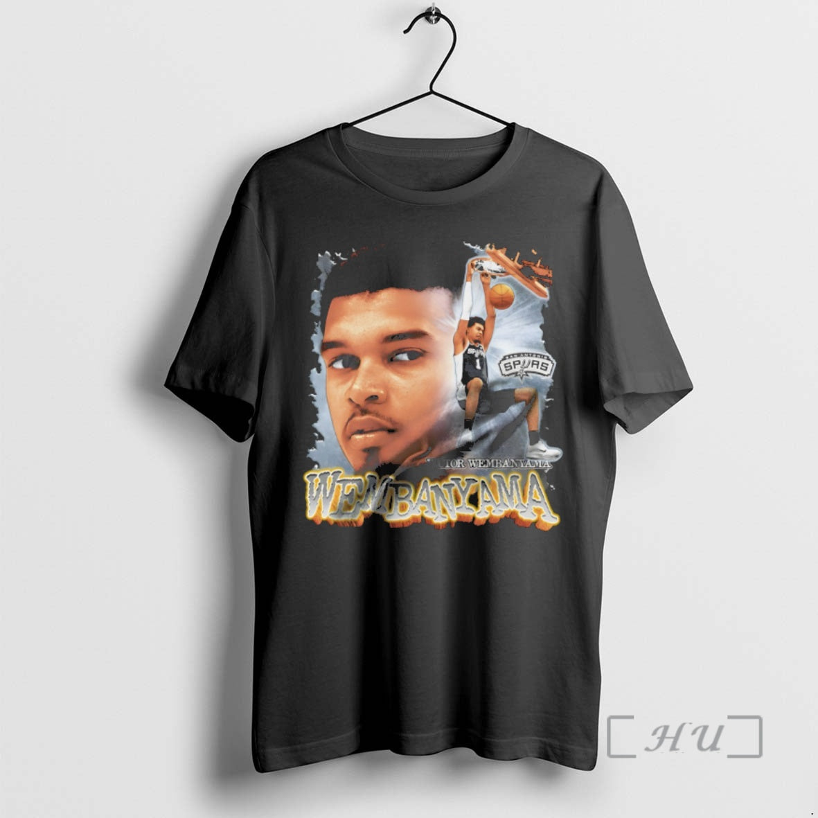 Officials Victor Wembanyama San Antonio Spurs - Adult & Kids T-Shirts, Sweatshirts & Hoodies apparel design preview 1