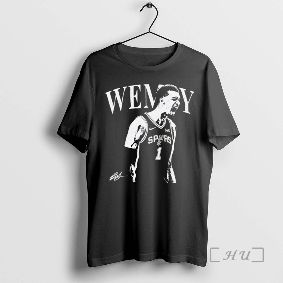 Officials Victor Wembanyama San Antonio Spurs - Adult & Kids T-Shirts, Sweatshirts & Hoodies apparel design preview 1