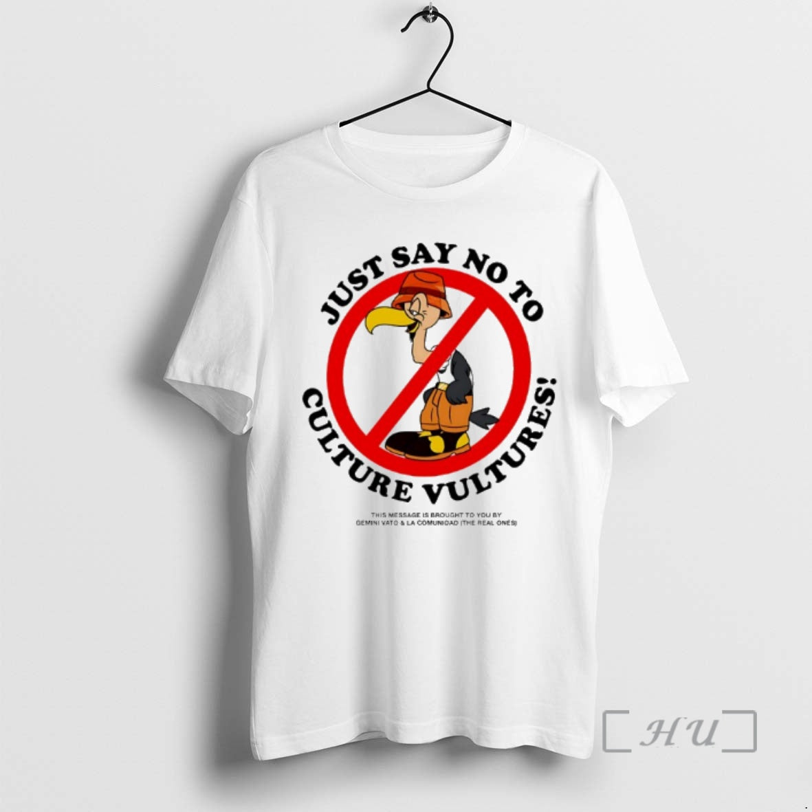 Officials Vulture Bird Just Say No To Culture - Adult & Kids T-Shirts, Sweatshirts & Hoodies apparel design preview 1