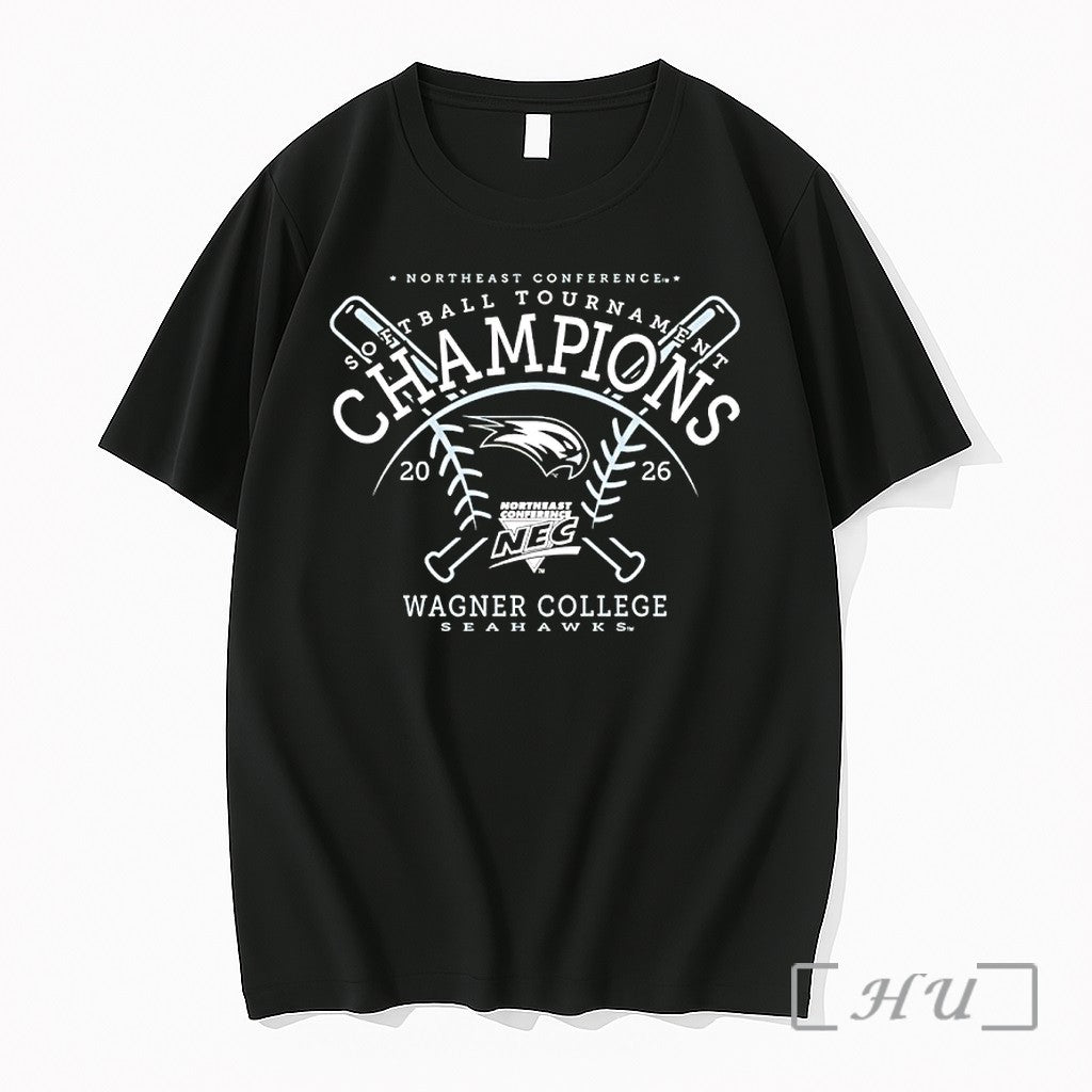 Officials Wagner College Seahawks 2026 Northeast - Adult & Kids T-Shirts, Sweatshirts & Hoodies apparel design preview 1