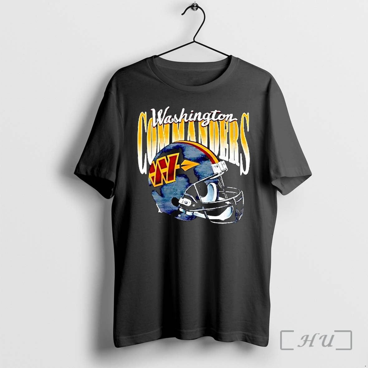Officials Washington Commanders Charcoal Gradient - Adult & Kids T-Shirts, Sweatshirts & Hoodies apparel design preview 1