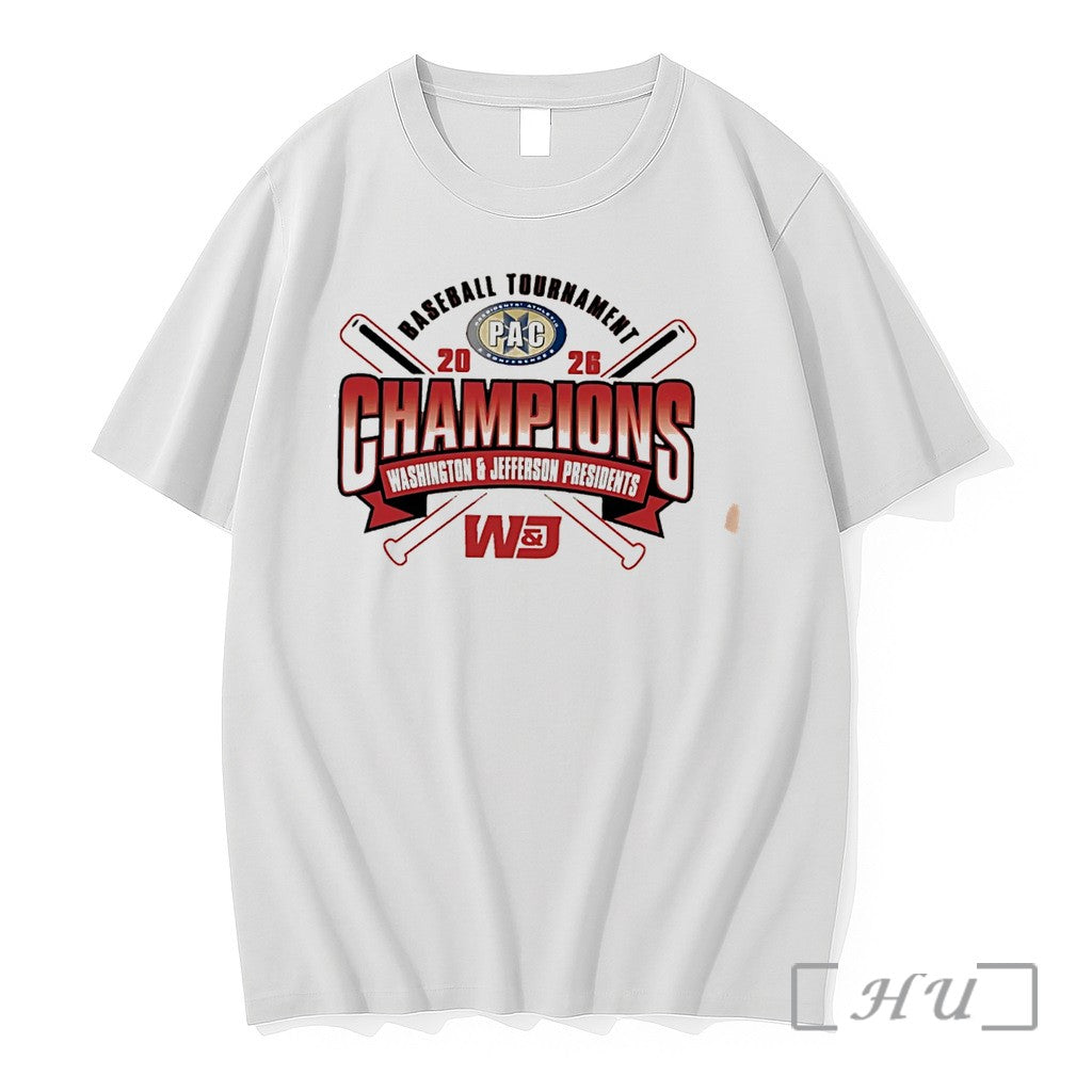 Officials Washington Jefferson Presidents 2026 - Adult & Kids T-Shirts, Sweatshirts & Hoodies apparel design preview 1