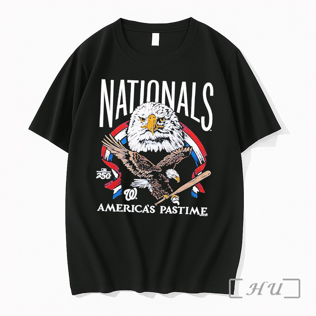 Officials Washington Nationals Americas Pastime 250th - Adult & Kids T-Shirts, Sweatshirts & Hoodies apparel design preview 1