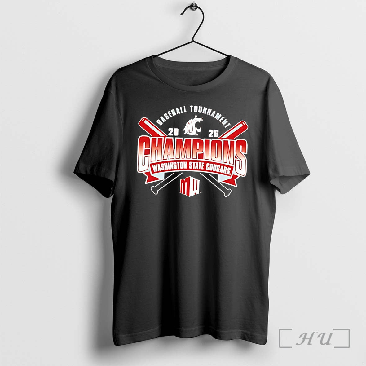 Officials Washington State Cougars 2026 Mountain West - Adult & Kids T-Shirts, Sweatshirts & Hoodies apparel design preview 1