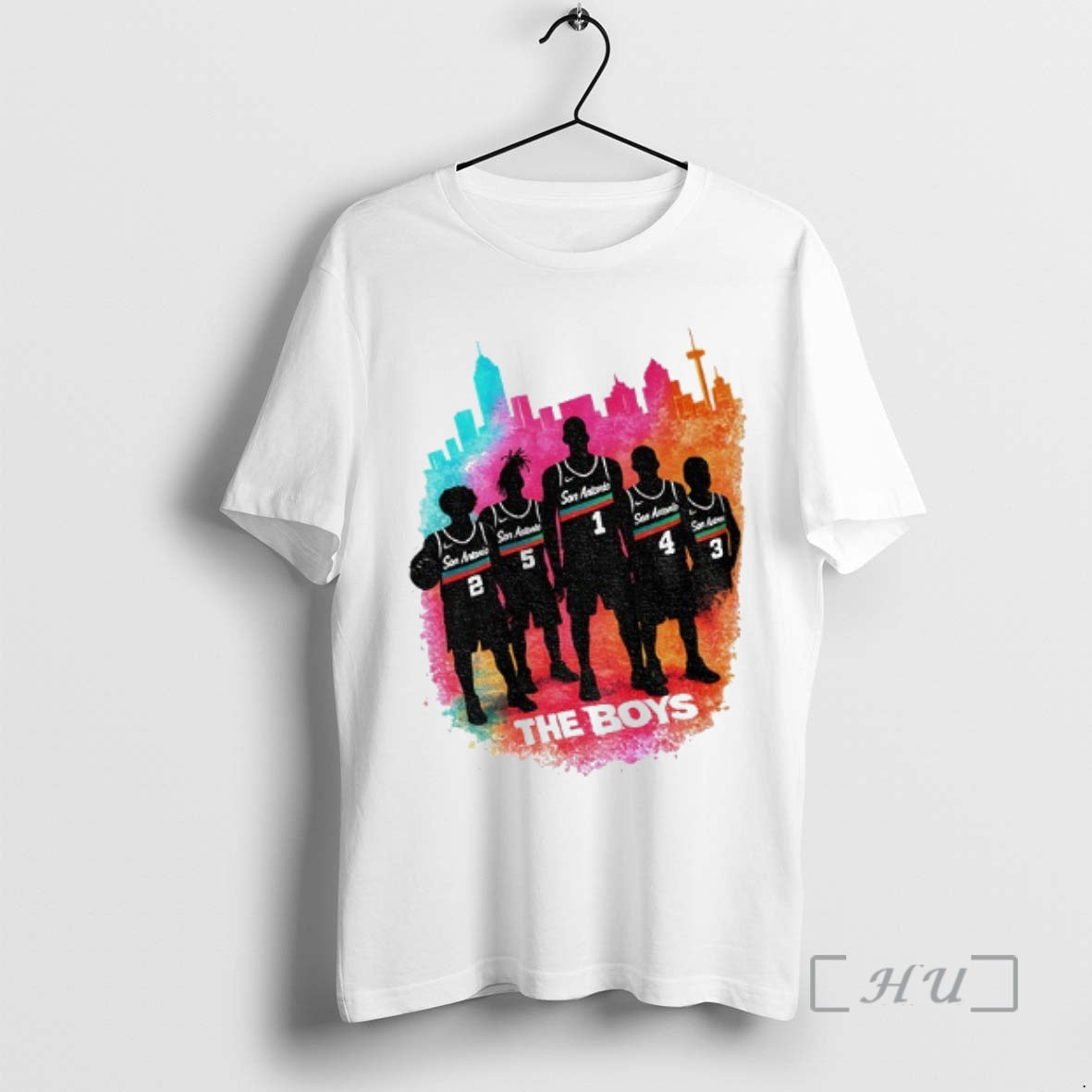 Officials Wembanyama The Boys San Antonio Spurs - Adult & Kids T-Shirts, Sweatshirts & Hoodies apparel design preview 1