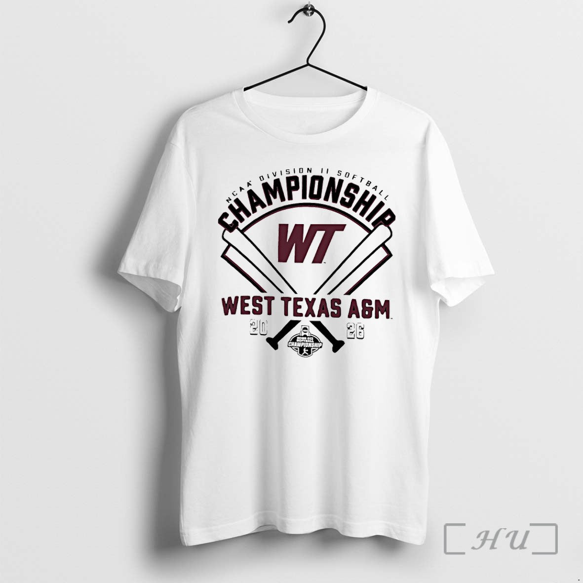 Officials West Texas Am 2026 Ncaa Dii Softball - Adult & Kids T-Shirts, Sweatshirts & Hoodies apparel design preview 1