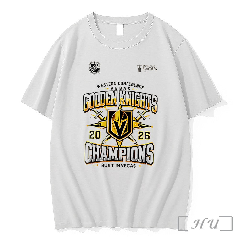 Officials Western Conference Champions 2026 Vegas - Adult & Kids T-Shirts, Sweatshirts & Hoodies apparel design preview 1