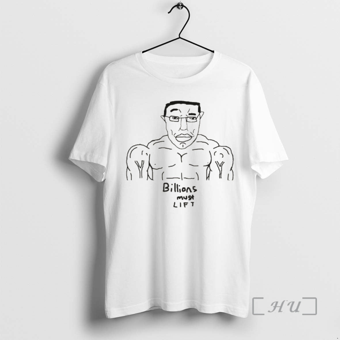 Officials Wojak Chudjak Chud Buff Billions Must Lift - Adult & Kids T-Shirts, Sweatshirts & Hoodies apparel design preview 1