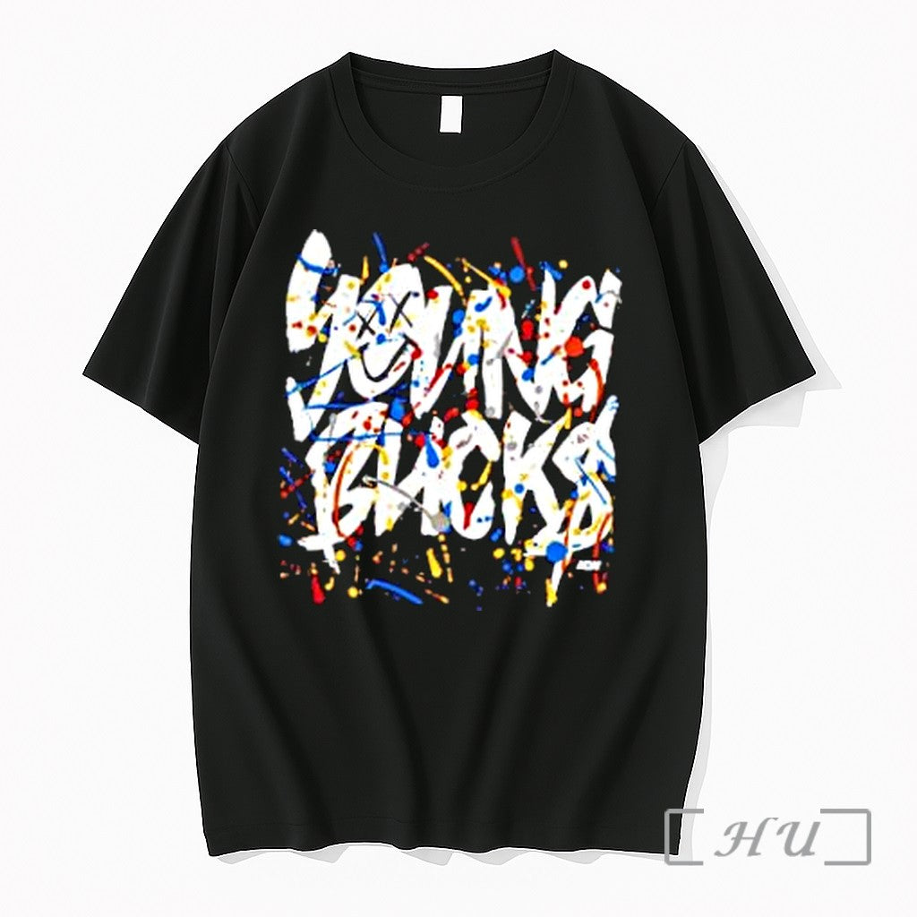 Officials Young Bucks Splatter Street Art Premium - Adult & Kids T-Shirts, Sweatshirts & Hoodies apparel design preview 1