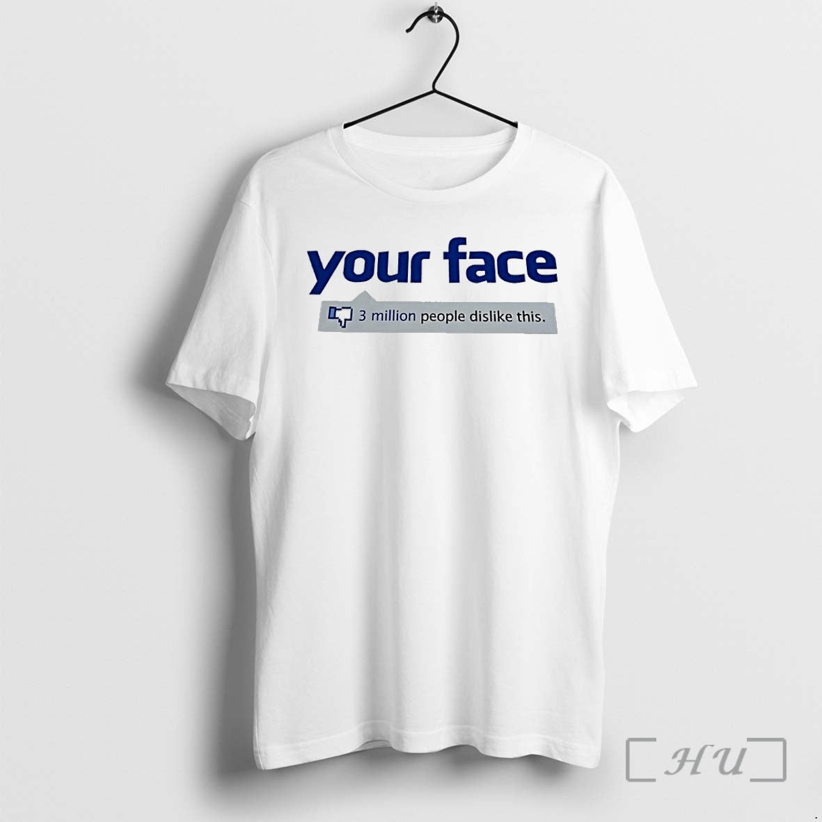 Officials Your Face 3 Million People Dislike This - Adult & Kids T-Shirts, Sweatshirts & Hoodies apparel design preview 1