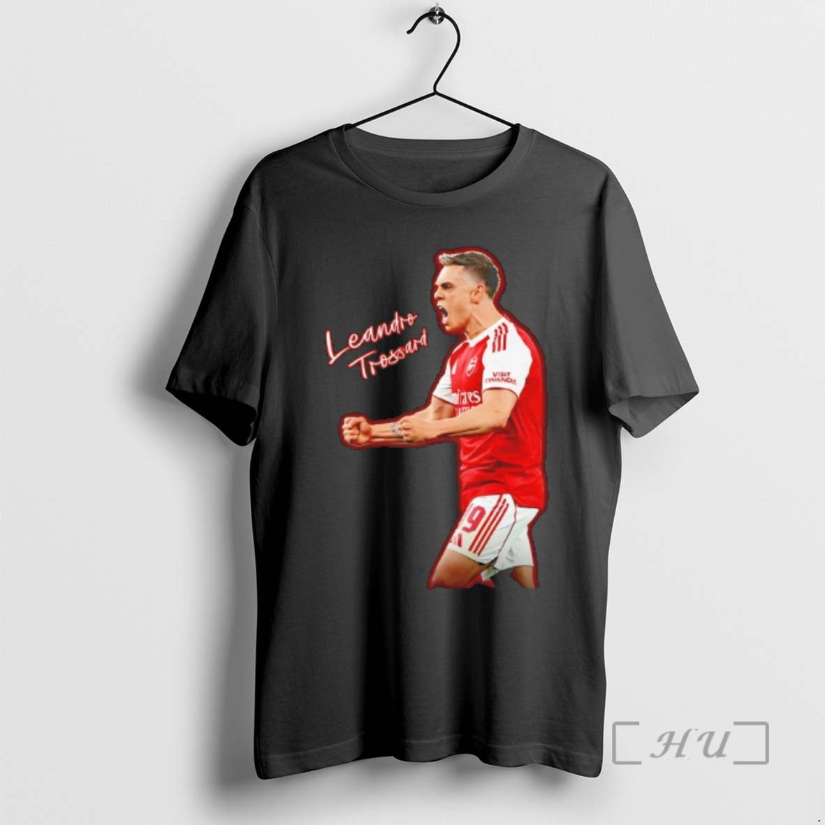 Officials Deqxdiij Arsenal Leandro Trossard 2025 26 - Adult & Kids T-Shirts, Sweatshirts & Hoodies apparel design preview 1