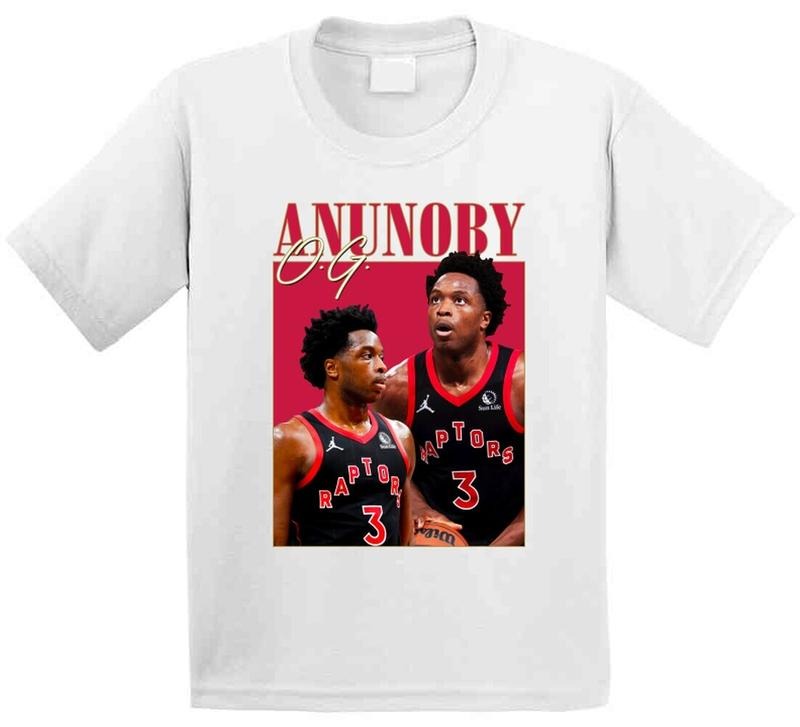 Og Anunoby 90S 100% Cotton Fan - Adult & Kids T-Shirts, Sweatshirts & Hoodies apparel design preview 1