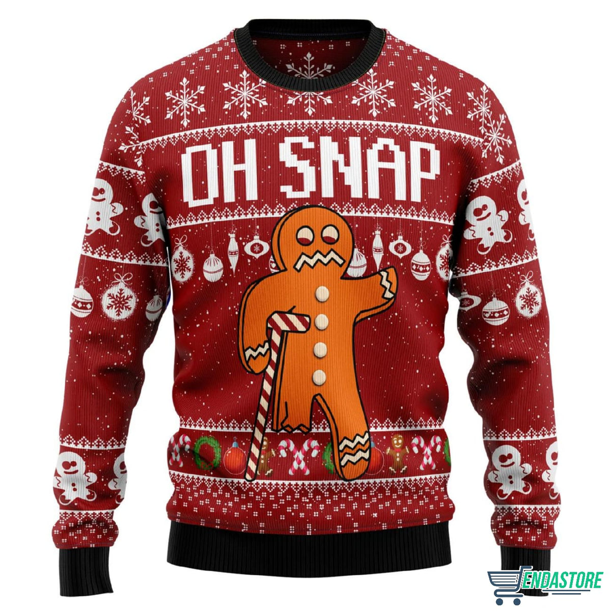 Oh Snap 3D Ugly Christmas Sweater - Holiday Gift product image