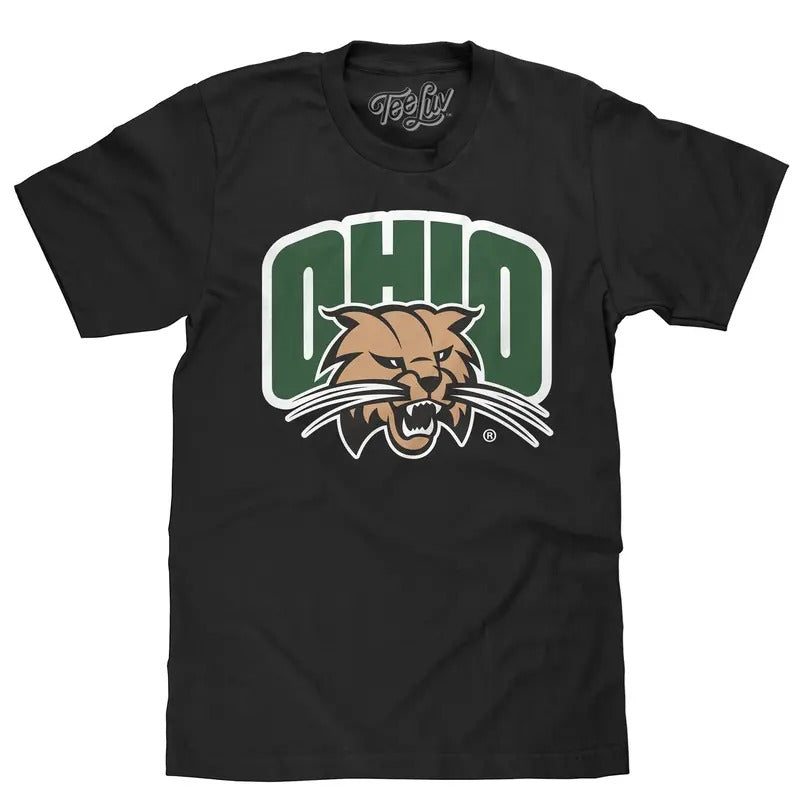 Ohio University Bobcats Black - Adult & Kids T-Shirts, Sweatshirts & Hoodies apparel design preview 1