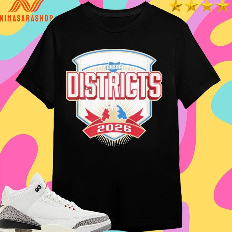 Ohsaa Boys Wrestling Districts 2026 - Adult & Kids T-Shirts, Sweatshirts & Hoodies apparel design preview 1
