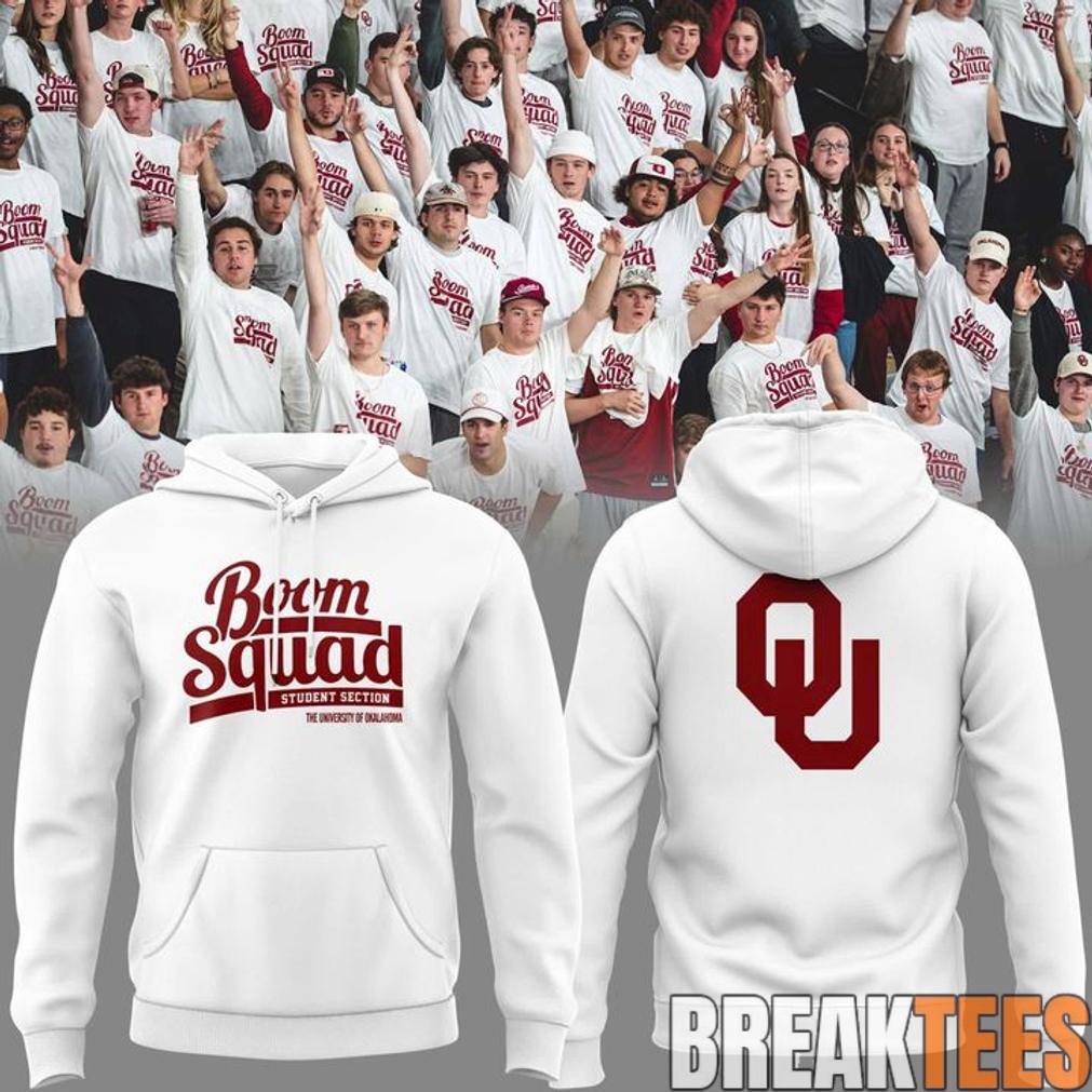 Oklahoma Sooners BoomSquad Limited Edition - Adult & Kids T-Shirts, Sweatshirts & Hoodies apparel design preview 1