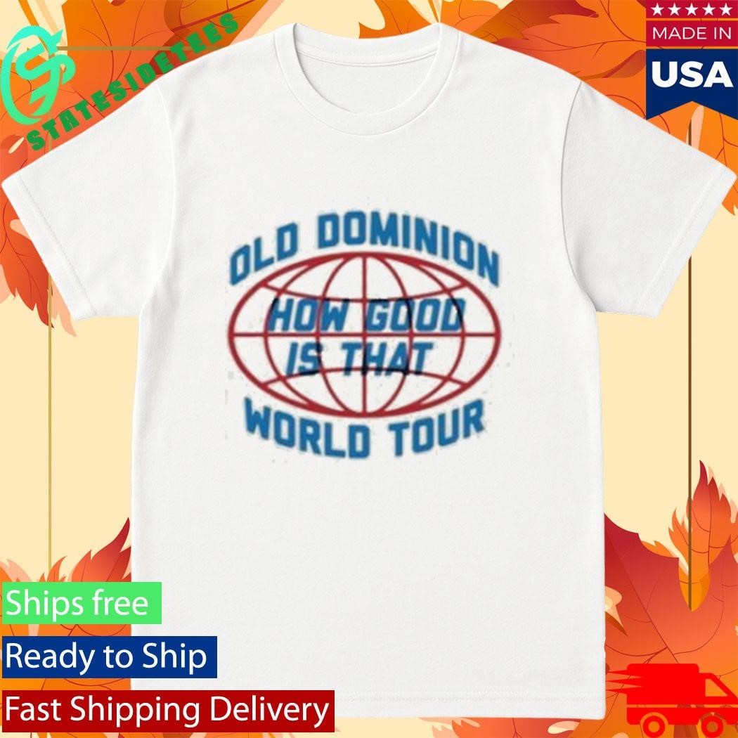 Old Dominion Globe Tour - Adult & Kids T-Shirts, Sweatshirts & Hoodies apparel design preview 1